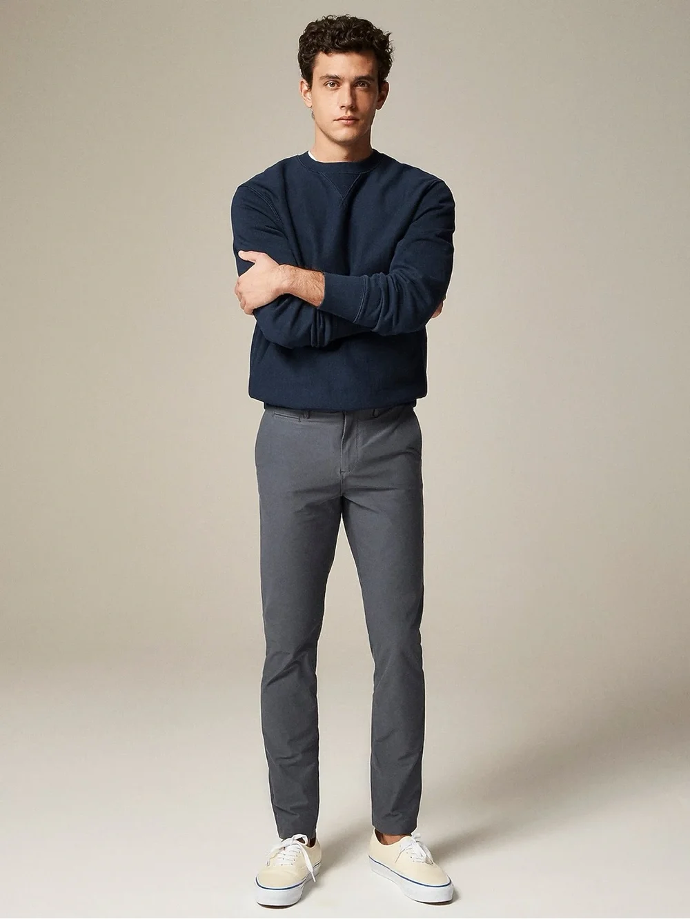 J.CREW 770 Straight-fit tech pant in Atlantic Slate Size 32 NWT $128 CH697